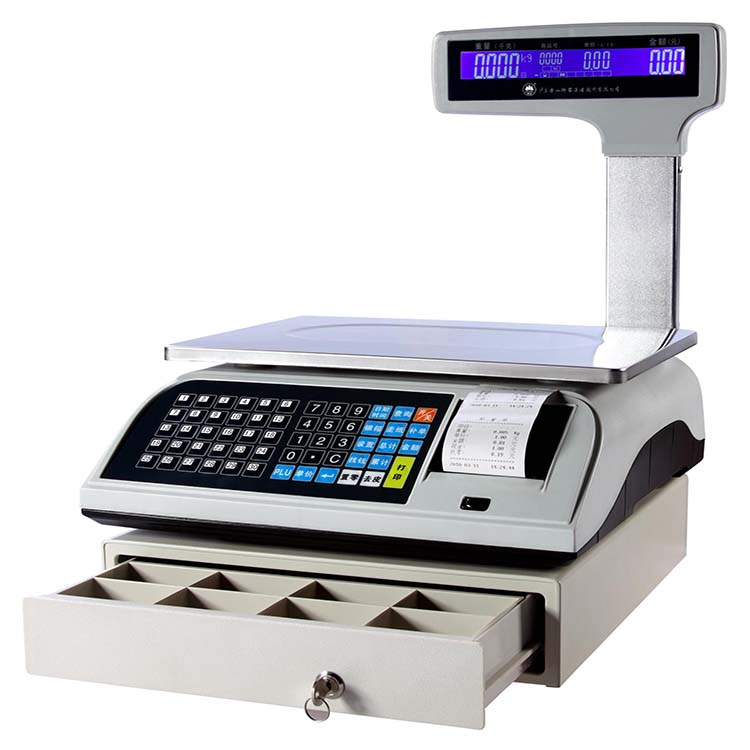 Commercial Digital Printing - 15kg/30kg電子式業務用デジタルバーコードスケールラベル印刷計量スケール