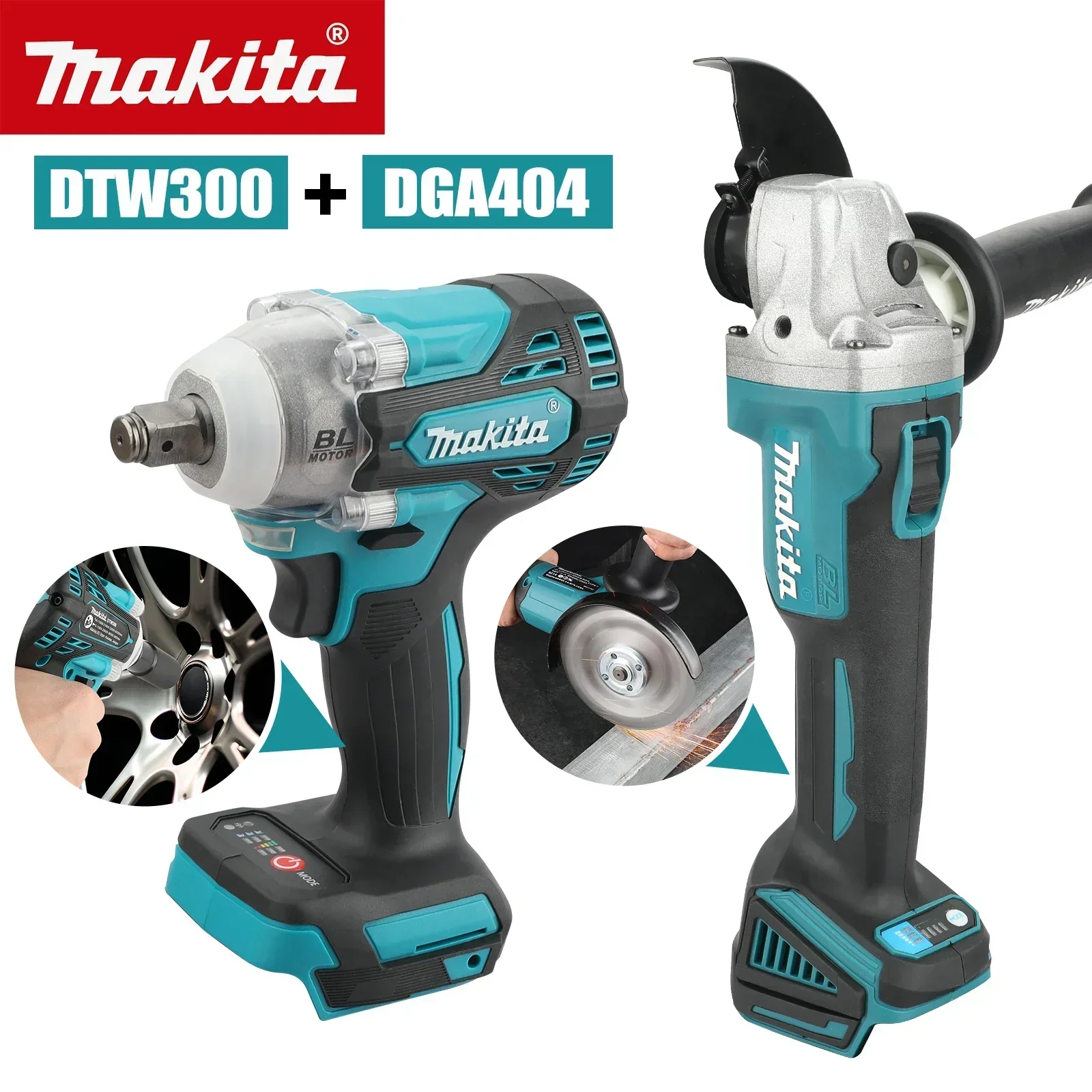 Makita Drill Dtw300 - マキタ DTW300 または DGA404 コンボ：18V、580Nm インパクトレンチ（3800RPM）、680W