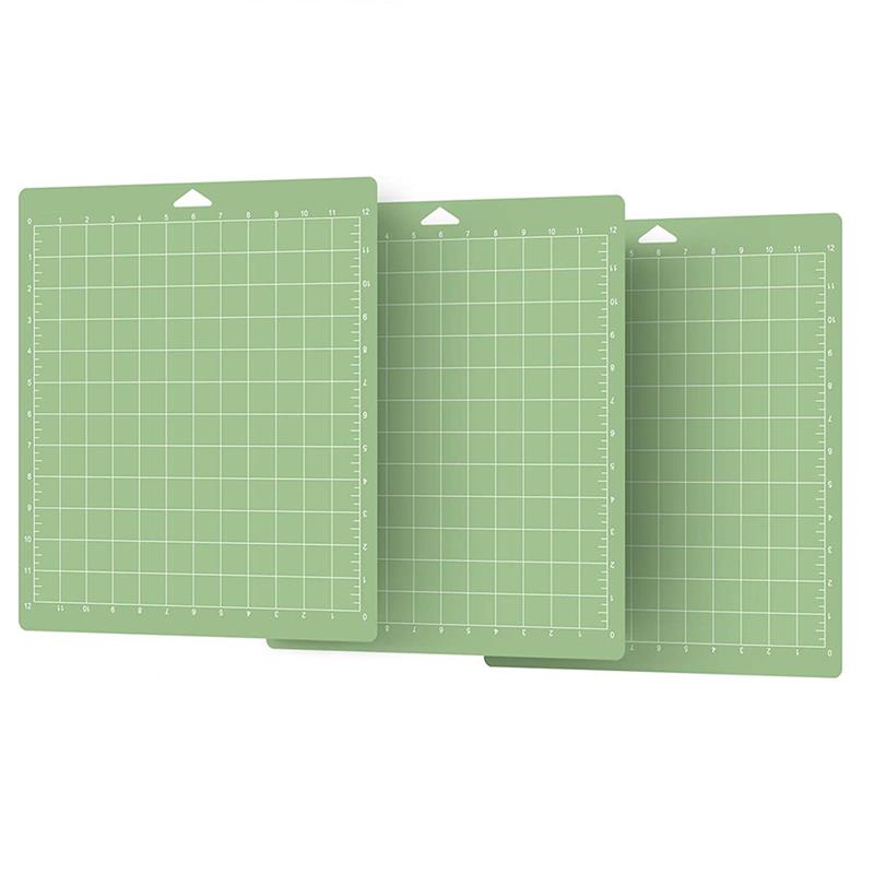 Plotter Cutting Mat - 交換用カッティングマット,透明,測定グリッド付き,12x12インチ,シルエマコ用,1個