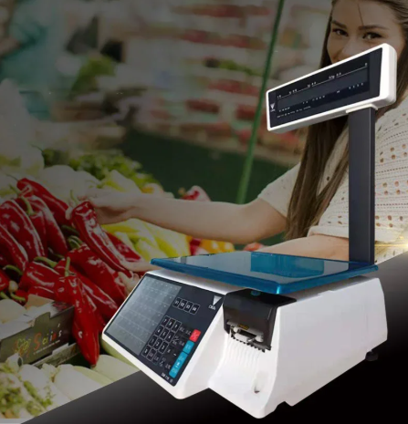 Commercial Digital Printing - デジタルラベル印刷スケール天秤 100個入り 価格計算機能付き電動スケール バーコードプリンター付き 小売業者向け 新型110P