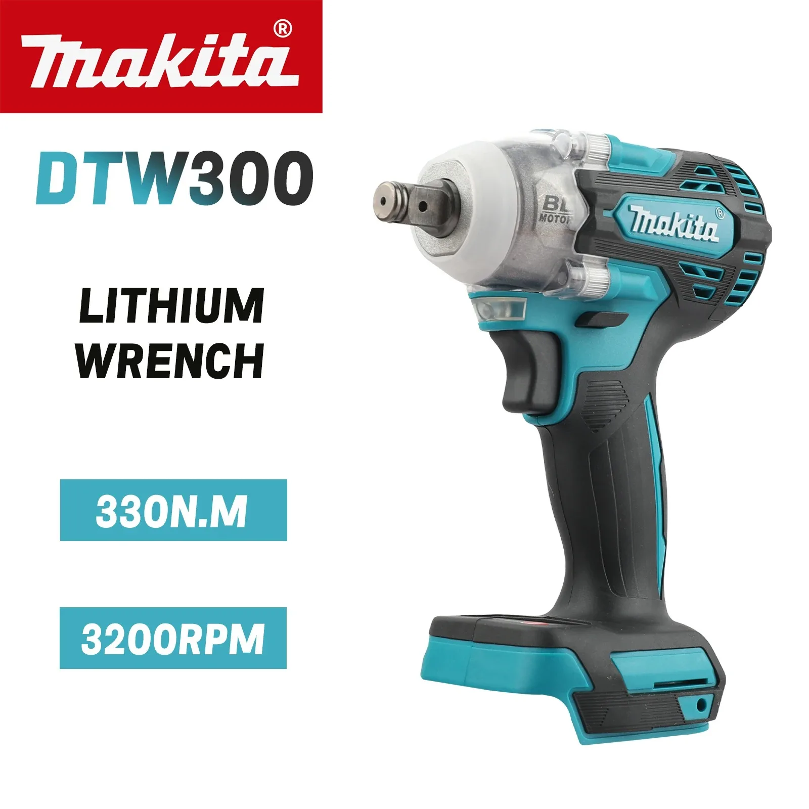 Makita Drill Dtw300 - マキタ DTW300 1/2インチチャック 330Nm 18V ブラシレスインパクトレンチ