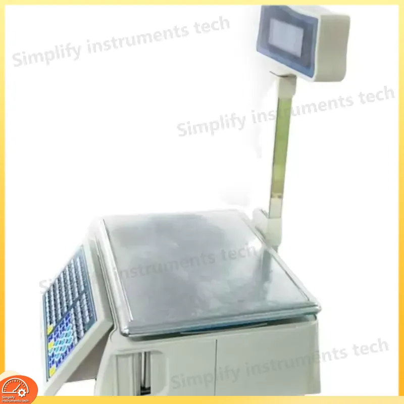 Commercial Digital Printing - ラベル印刷機能付き電子デジタル計量スケール、商業用キッチンスケール（小売スーパーマーケット向け、英語対応）