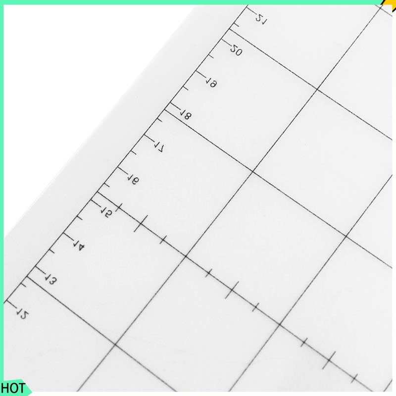 Plotter Cutting Mat - AWAH 12 個カッティングマット粘着マット測定グリッド付き 8 × 12