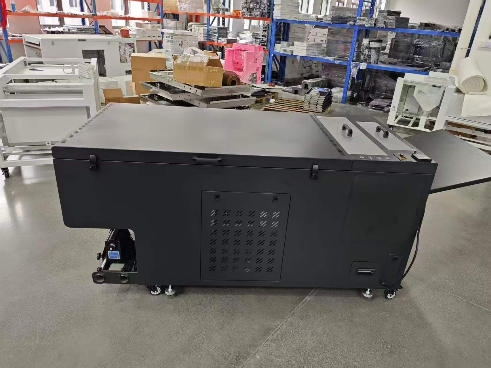 Commercial Digital Printing - 内蔵煙浄化装置付き60cm DTFプリンター、2つのi3200A1ヘッド搭載、ロールツーロールデジタル印刷機（Tシャツ、バッグ、生地用）