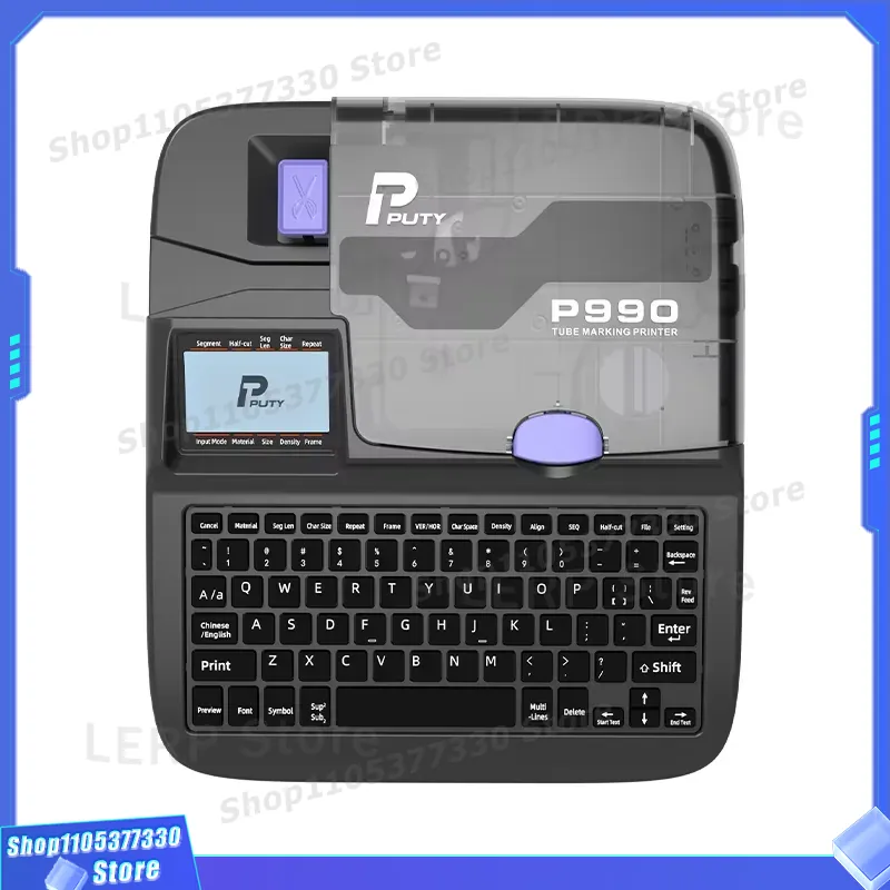 Commercial Digital Printing - P990デジタルケーブルラベルプリンター、業務用熱収縮チューブバーコード印刷機（ワイヤーマーキング、工業用）
