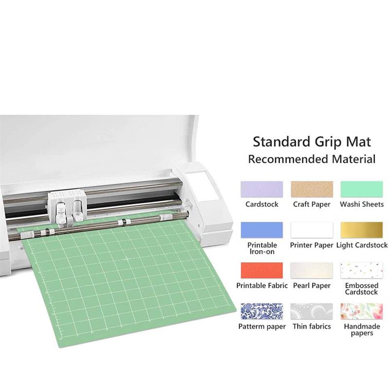 交換用カッティングマット,透明,測定グリッド付き,12x12 - Plotter Cutting Mat のレビューと価格