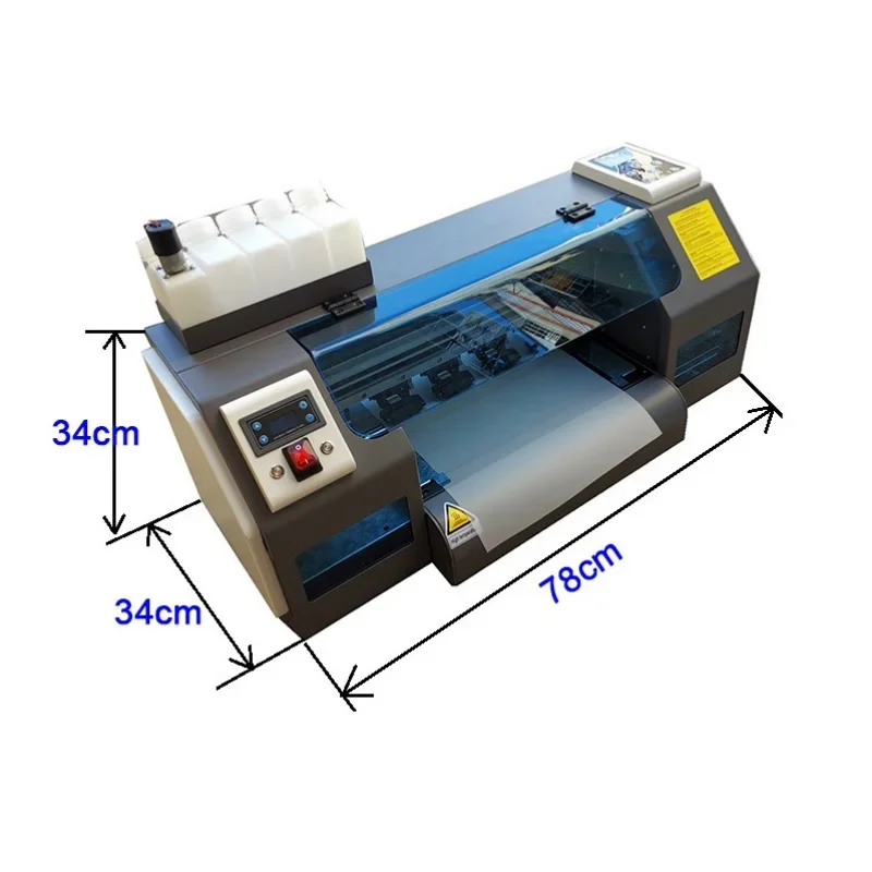 小型A3 DTFプリンター高速XP600ダブルヘッドホワイト - Commercial Printing Machine For Shirts のレビューと価格