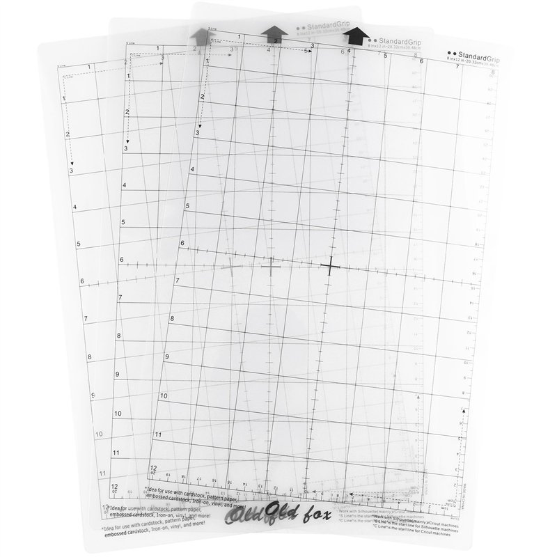 9 個交換用カッティングマット粘着マット測定グリッド付き 8 - Plotter Cutting Mat のレビューと価格