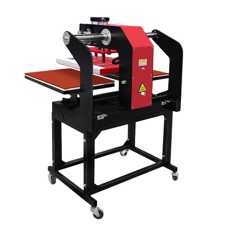 インテリジェントダブルワークステーション空気圧式ヒートプレス - Commercial Printing Machine For Shirts のレビューと価格
