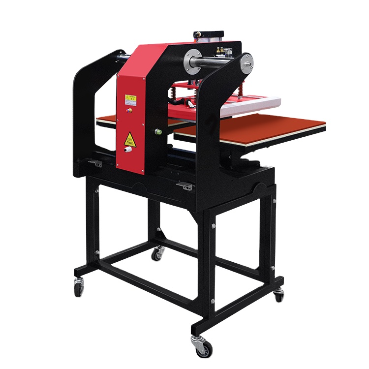 インテリジェントダブルワークステーション空気圧式ヒートプレス - Commercial Printing Machine For Shirts のレビューと価格