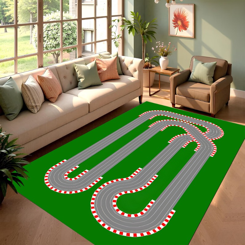 キッズシティ交通道路ゲームエリアラグ ソフト滑り止めプレイマ - Commercial Road Printing のレビューと価格