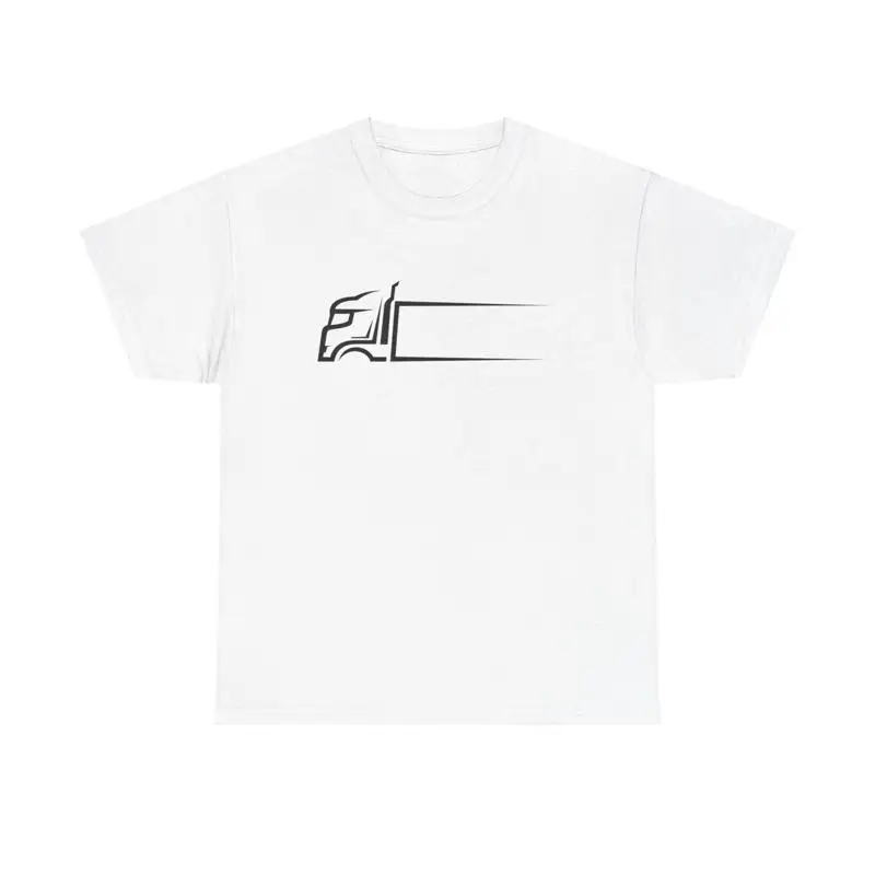 貨物トラックTシャツ、トラック運転手、運転手、商業宅配業者、 - Commercial Road Printing のレビューと価格