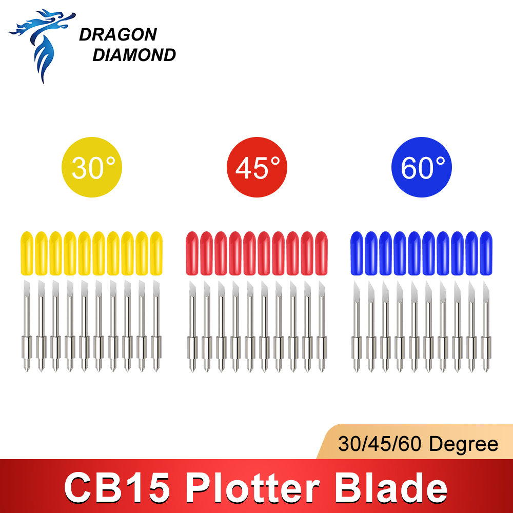 ドラゴンダイヤモンド 5 個 30/45/60 度グラフテッ - Cutting Plotter Blade のレビューと価格