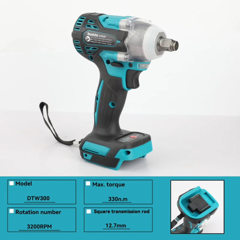 マキタ DTW300 18V ブラシレスコードレスレンチ 高 - Makita Drill Dtw300 のレビューと価格