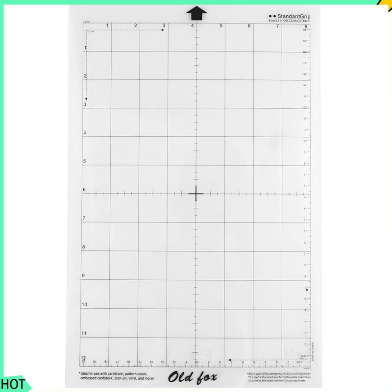 AWAH 12 個カッティングマット粘着マット測定グリッド付 - Plotter Cutting Mat のレビューと価格