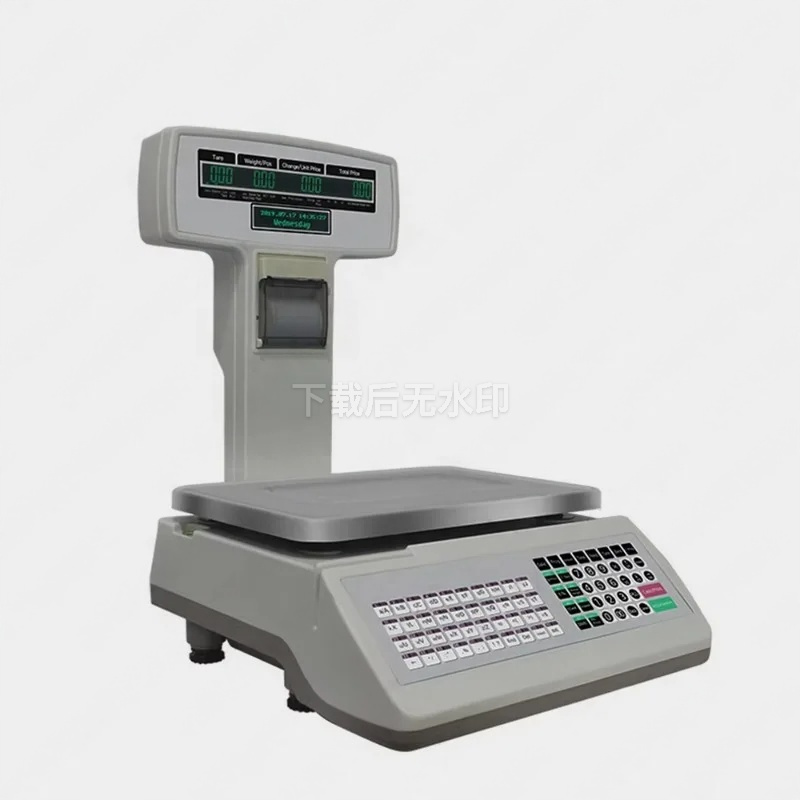 デュアルLCDデジタルレシート印刷スケール 3kg-30kg - Commercial Digital Printing のレビューと価格