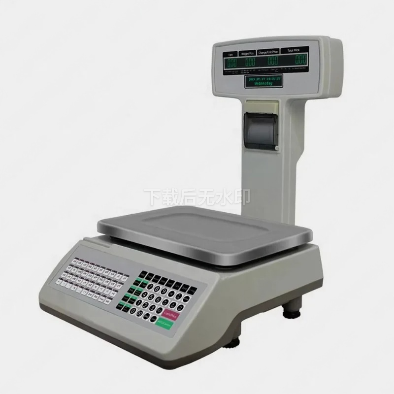 デュアルLCDデジタルレシート印刷スケール 3kg-30kg - Commercial Digital Printing のレビューと価格