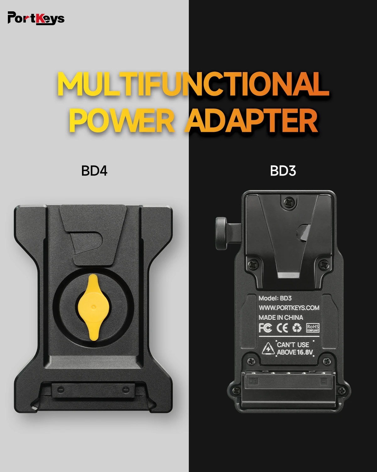 PORTKEYS BD3 BD4 多機能電源アダプター V- - Ctp Plate Making のレビューと価格