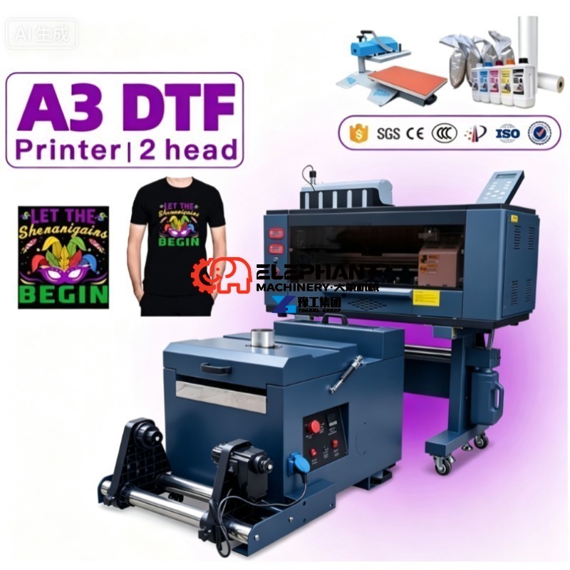 業務用DTF PETフィルムプリンター、対応ヒートプレス機、 - Commercial Printing Machine For Shirts のレビューと価格